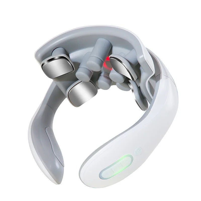 Smart Neck Massager with Heat & Vibration | - GlowCareHealth